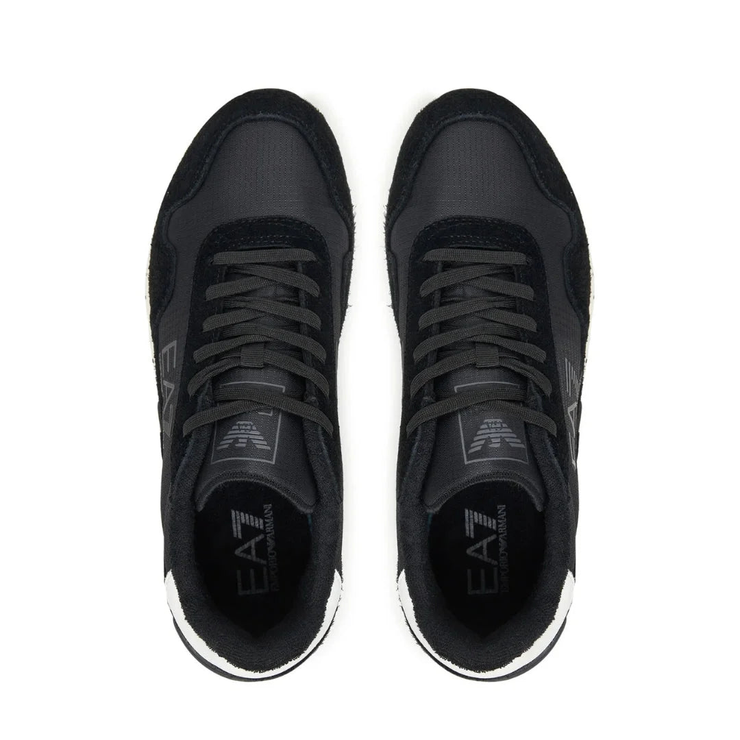 EMPORIO ARMANI Retro Sneakers 7X000380-BLKGRY