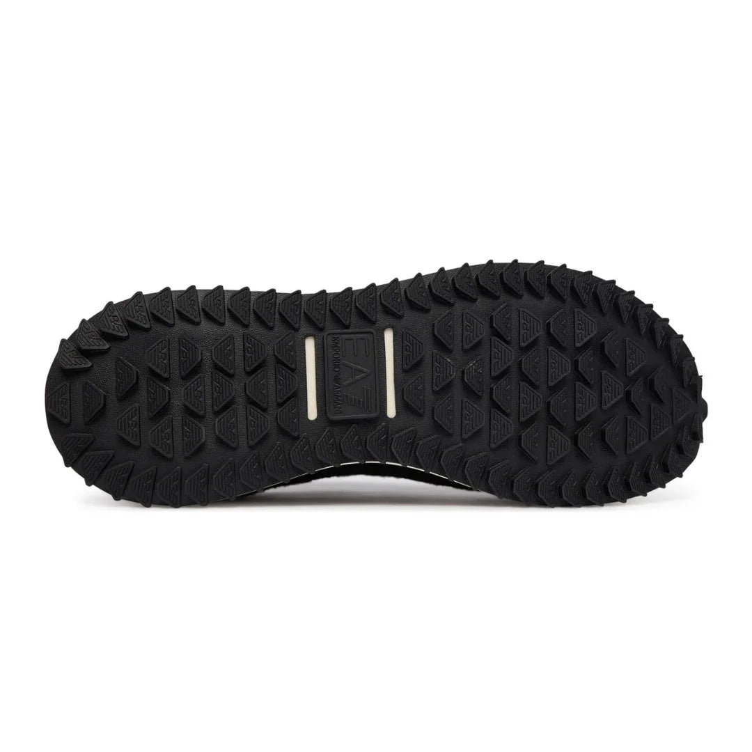 EMPORIO ARMANI Retro Sneakers 7X000380-BLKWHT