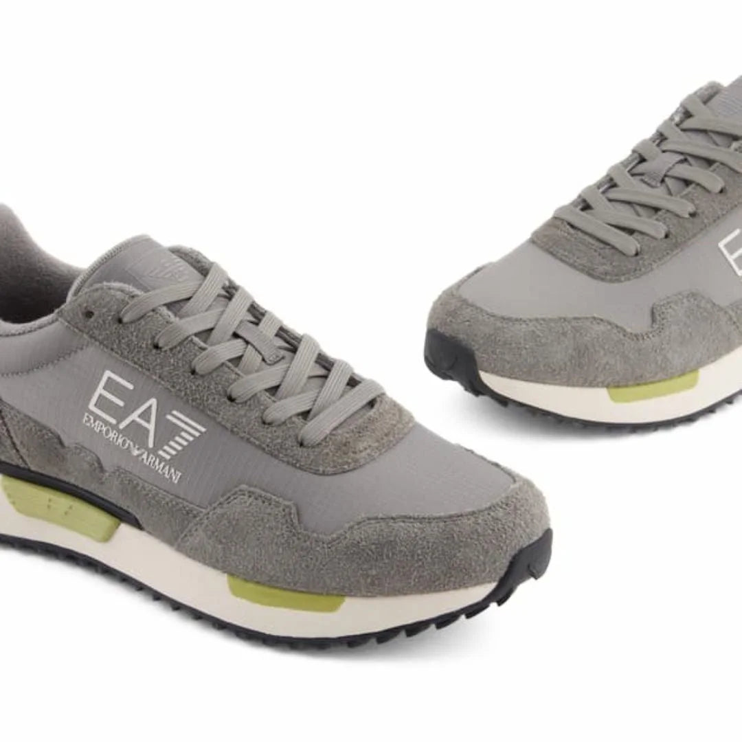 EMPORIO ARMANI Retro Sneakers 7X000380-GRYBLU