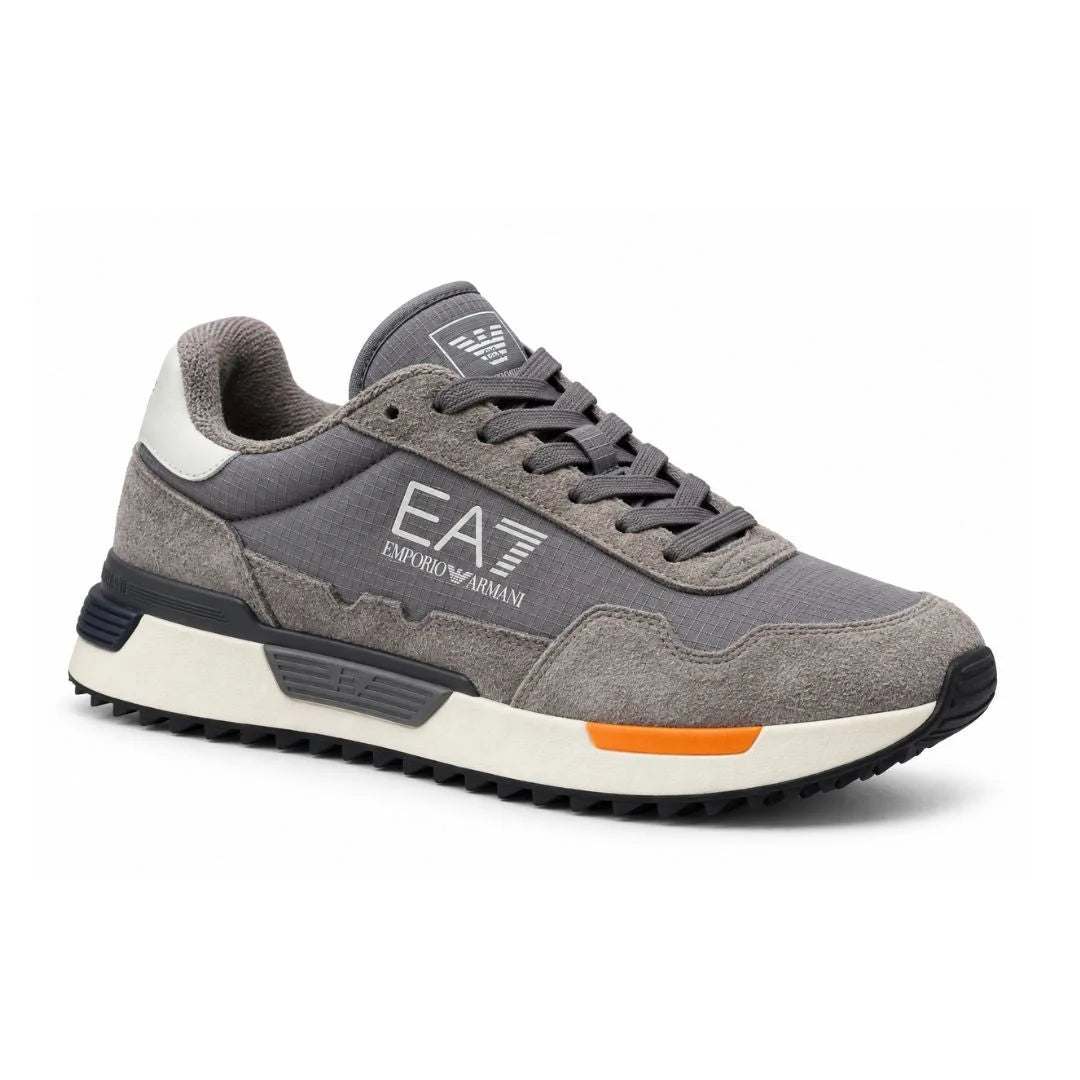 EMPORIO ARMANI Retro Sneakers 7X000380-GRYNAVY