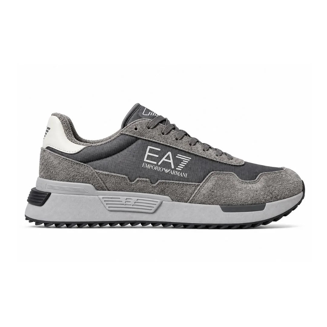 EMPORIO ARMANI Retro Sneakers 7X000380-LGTGRY - Light Gray / 42