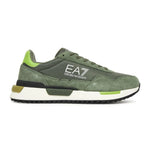 EMPORIO ARMANI Retro Sneakers 7X000380-OLVLEM - Olive Lemon / 42