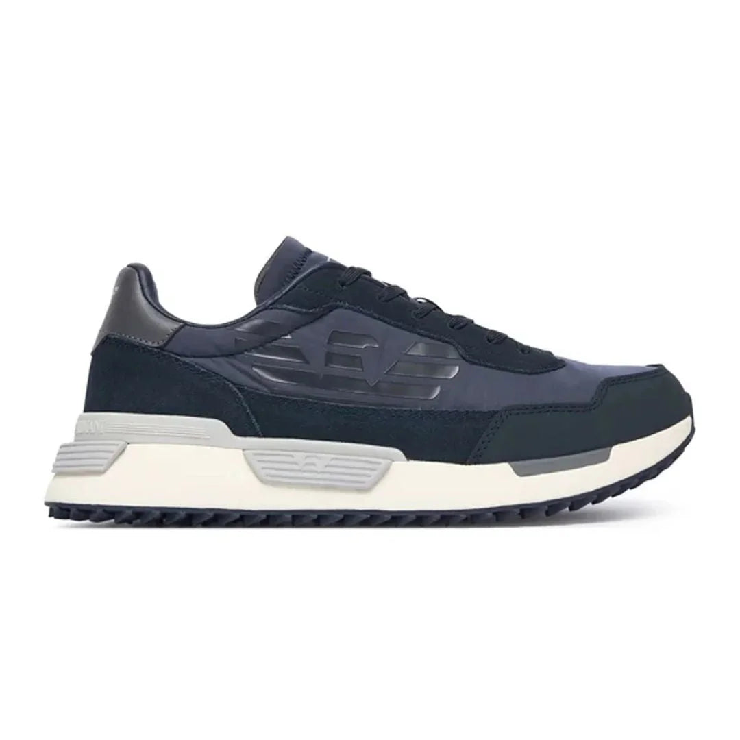 EMPORIO ARMANI Retro Sneakers 7X000874-NVY - Navy / 44