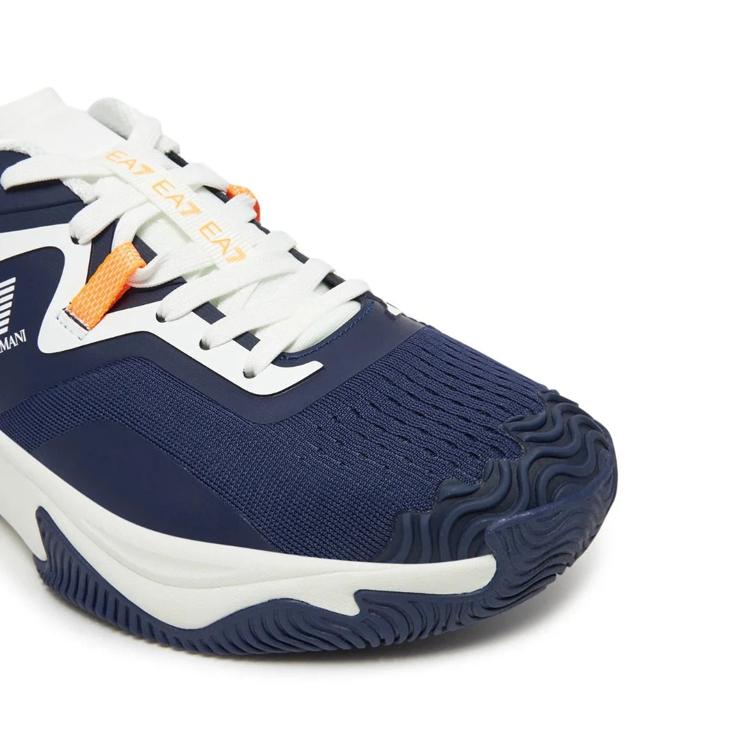 EMPORIO ARMANI Running Mesh Upper New Padel X8X248-NVYWHT