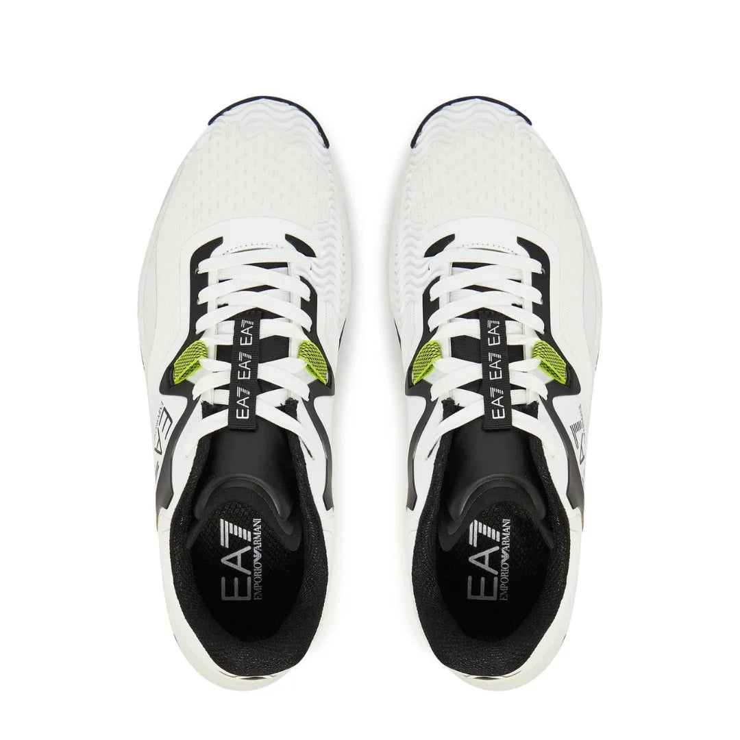 EMPORIO ARMANI Running Mesh Upper New Padel X8X248-WHTBLK
