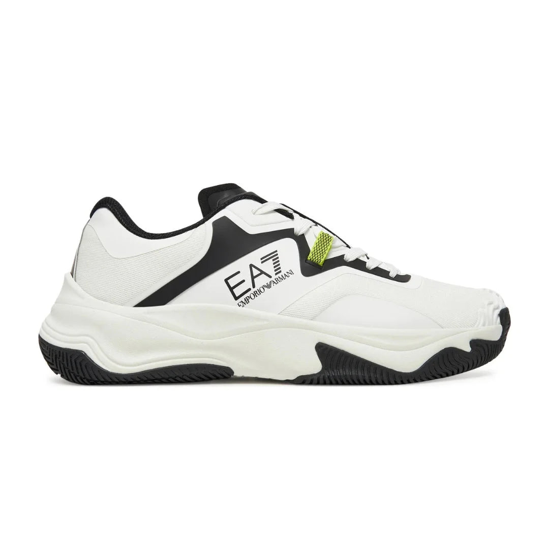 EMPORIO ARMANI Running Mesh Upper New Padel X8X248-WHTBLK - White Black / 38