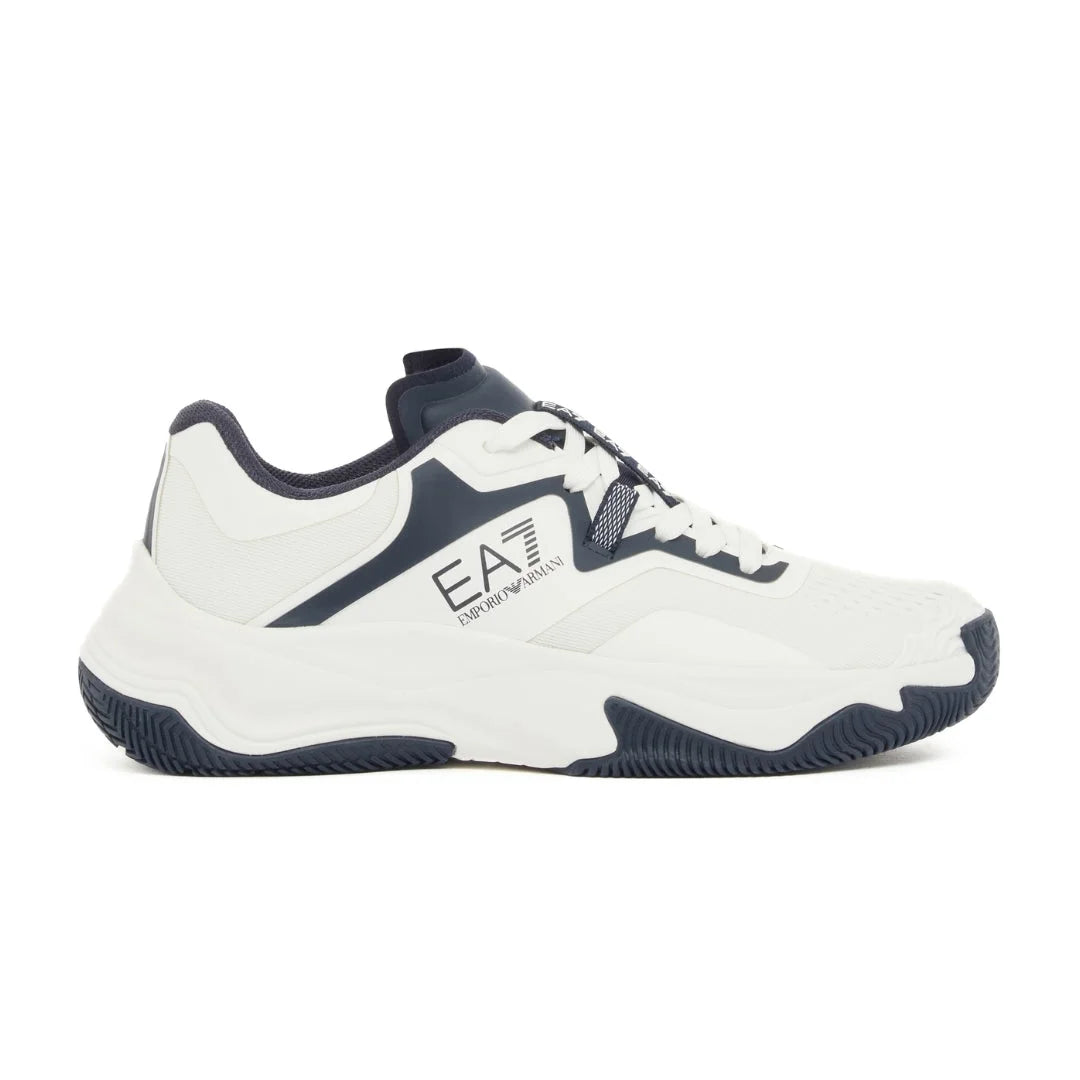 EMPORIO ARMANI Running Mesh Upper New Padel X8X248-WHTNVY - White Navy / 44