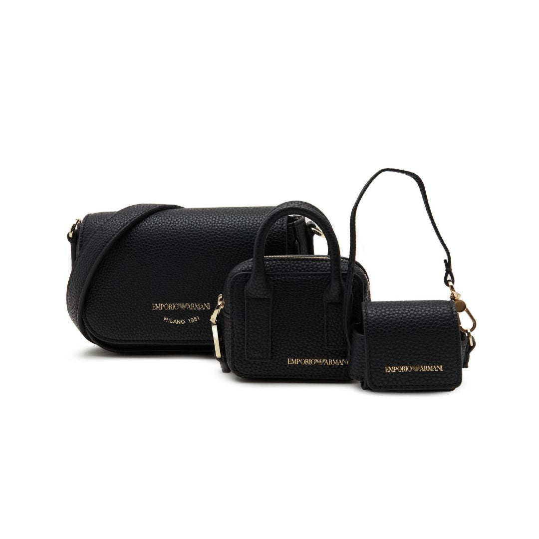 Emporio Armani Shoulder Bag With Sachets Y3H328-YFO5B-85218-BLK - Black