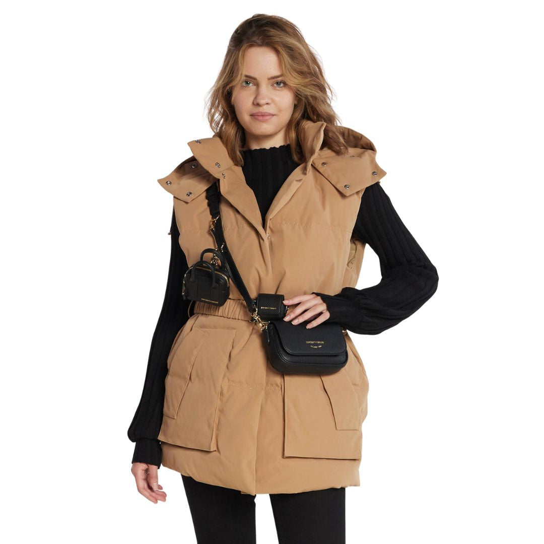 Emporio Armani Shoulder Bag With Sachets Y3H328-YFO5B-85218-BLK - Black