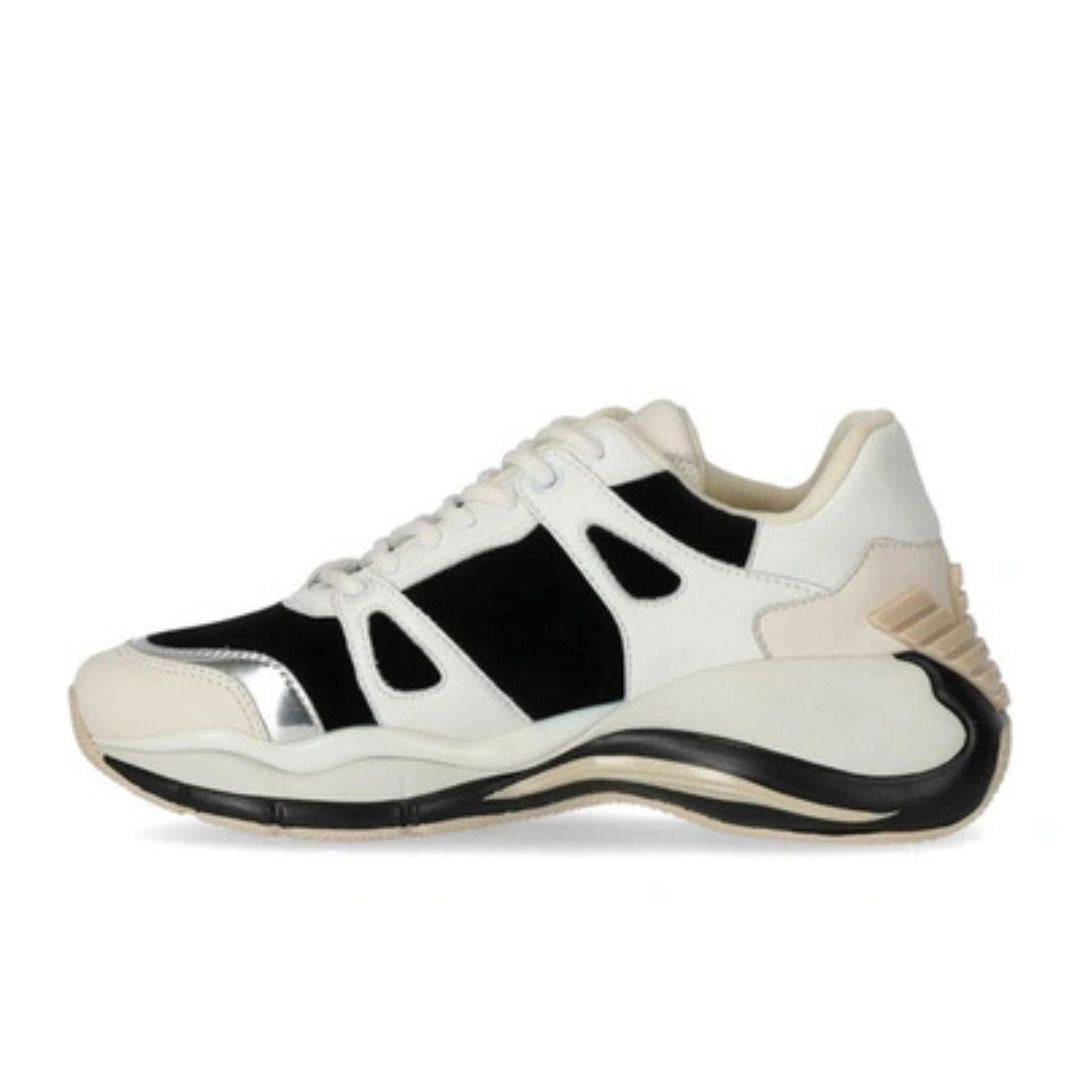 EMPORIO ARMANI Sneakers Women X3X148-WHTBLK - White Multi / 36