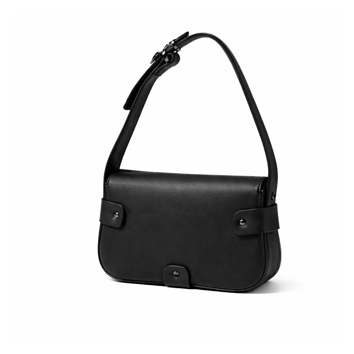 Emporio Armani trap and the brand logo Shoulder Bag Women - BLK - Black
