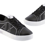 EMPORIO ARMANI Zar Low Trainer Women X3X206-BLK - Black / 39