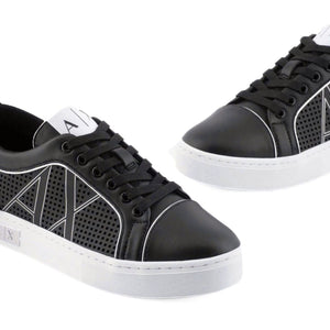 EMPORIO ARMANI Zar Low Trainer Women X3X206-BLK - Black / 39