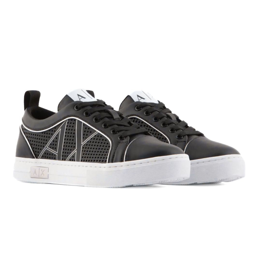EMPORIO ARMANI Zar Low Trainer Women X3X206-BLK - Black / 39