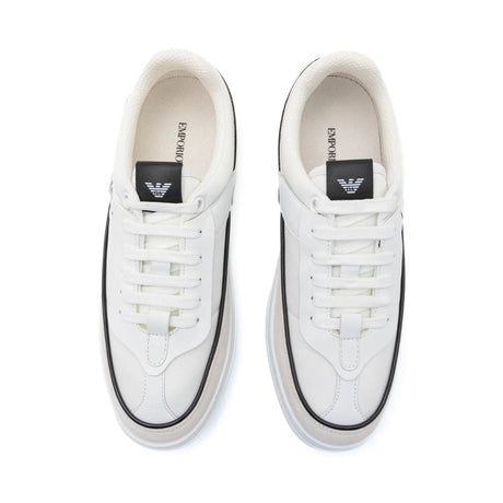 EMPORIO ARMANI Zar Low Trainer Women X3X206-WHT