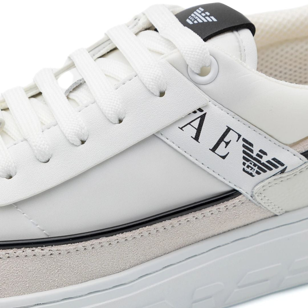 EMPORIO ARMANI Zar Low Trainer Women X3X206-WHT