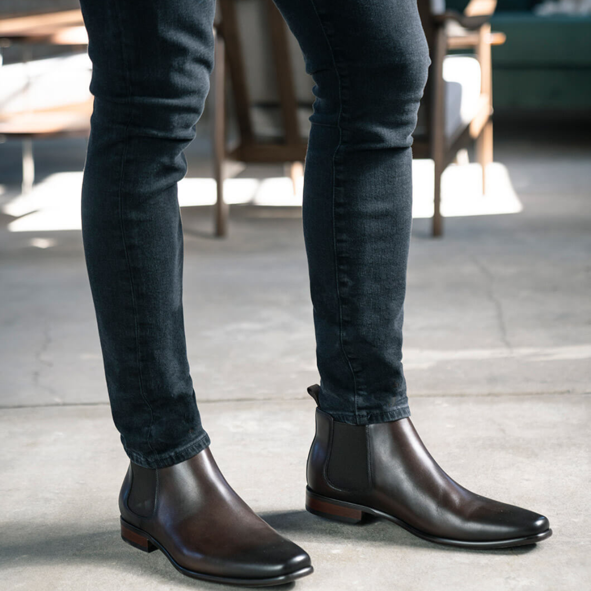 Florsheim Barret Plain Toe Chelsea Boot Men - BLK