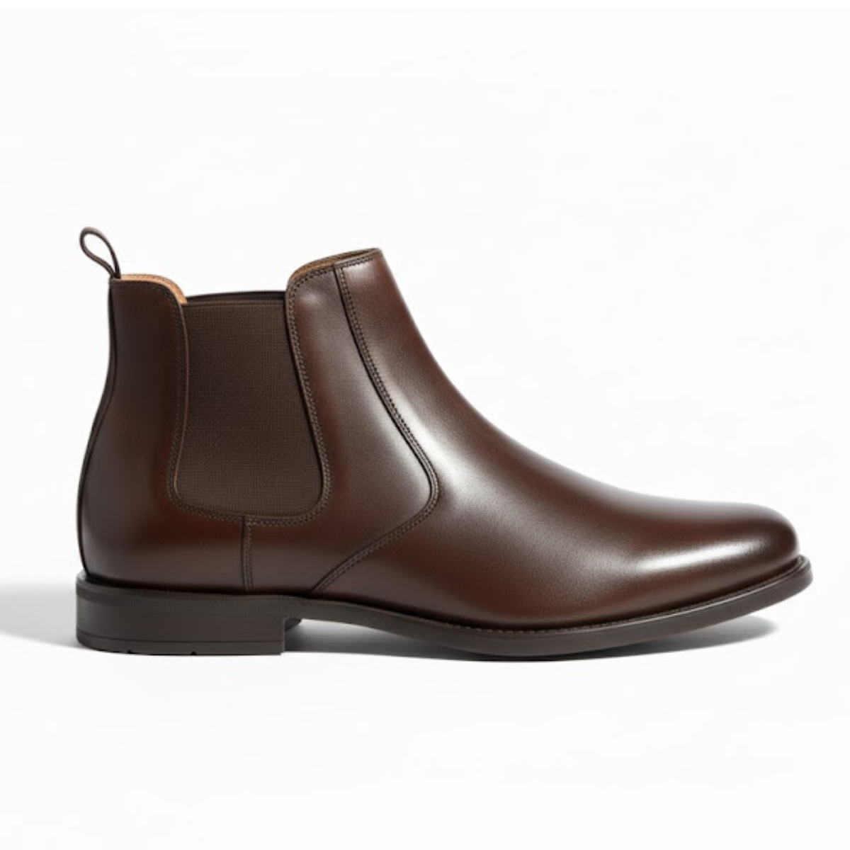 Florsheim Barret Plain Toe Chelsea Boot Men - BRN - Brown / 40