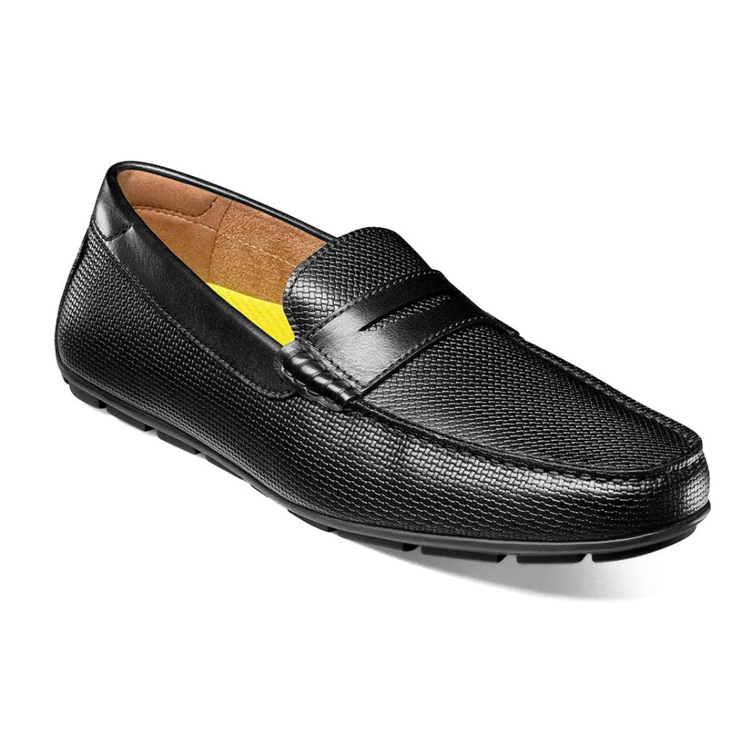 Florsheim Motor Moc Toe Penny Driver BLK Black / 40
