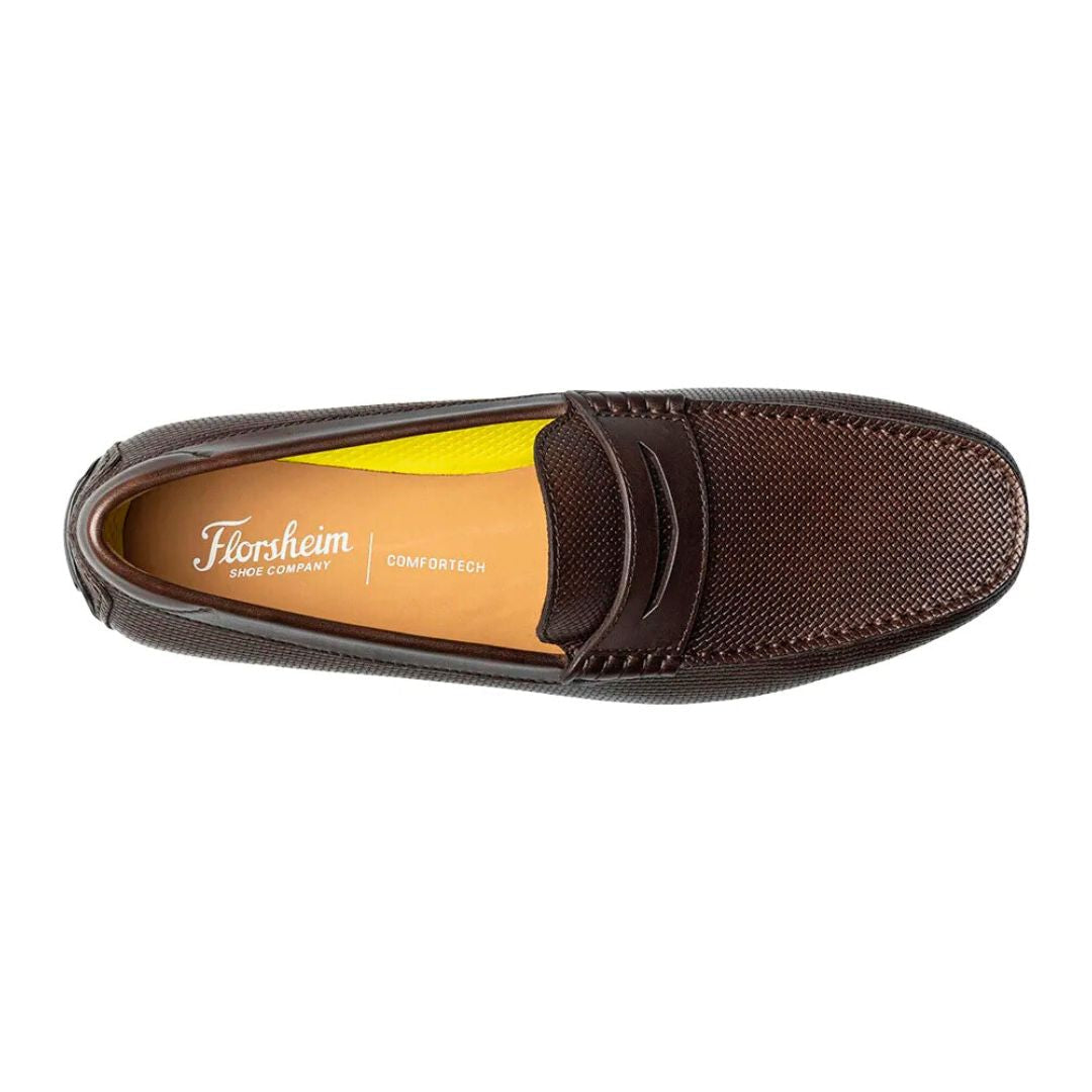 Florsheim Motor Moc Toe Penny Driver BRN