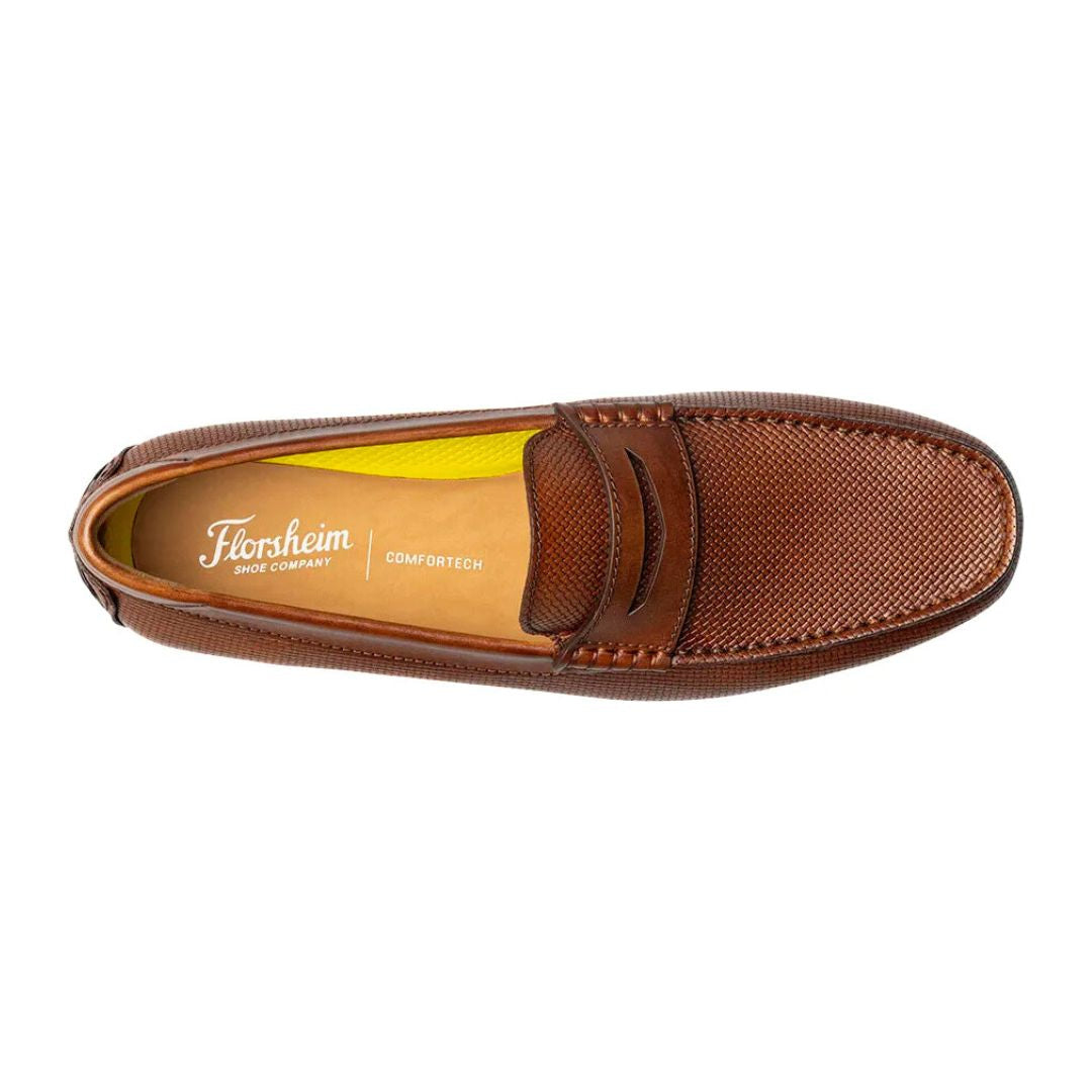 Florsheim Motor Moc Toe Penny Driver TAN