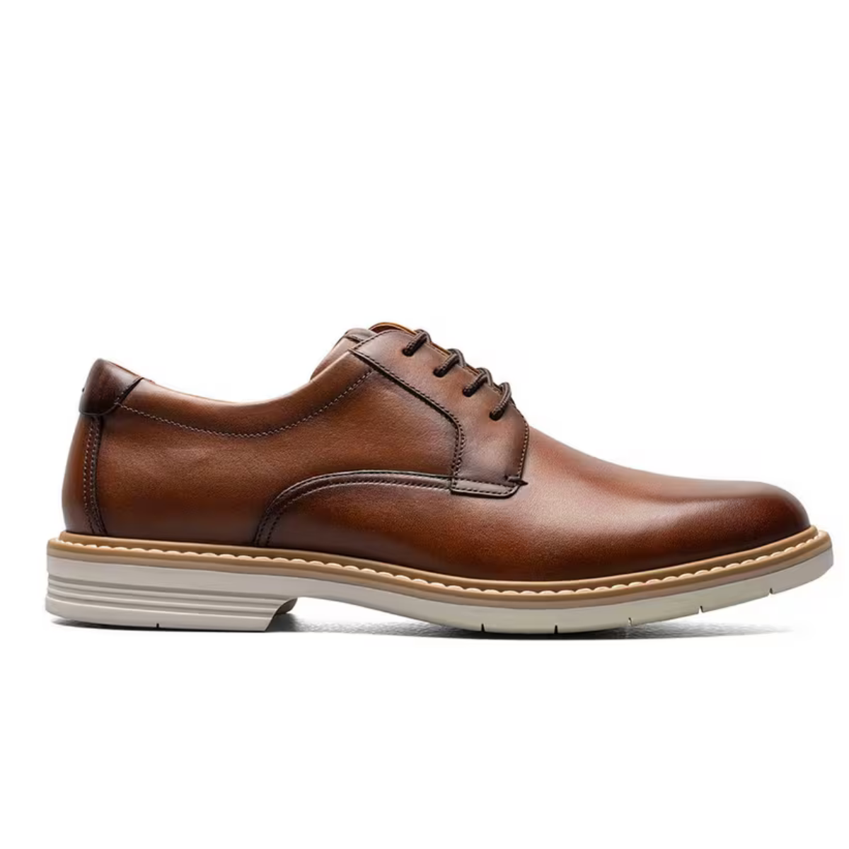Florsheim Norwalk Plain Toe Oxford Men - BRN - Brown / 40