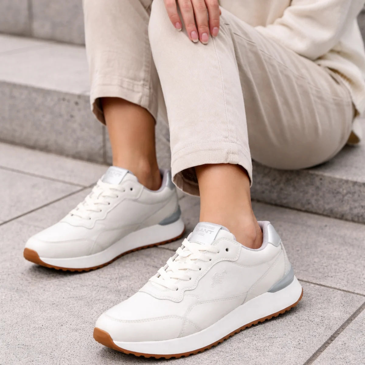 GANT Bevinda 29531671 Sneakers Women - WHTSLV
