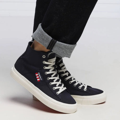 GANT Jaqco High Top Sneaker Men - NAVY - Shoes