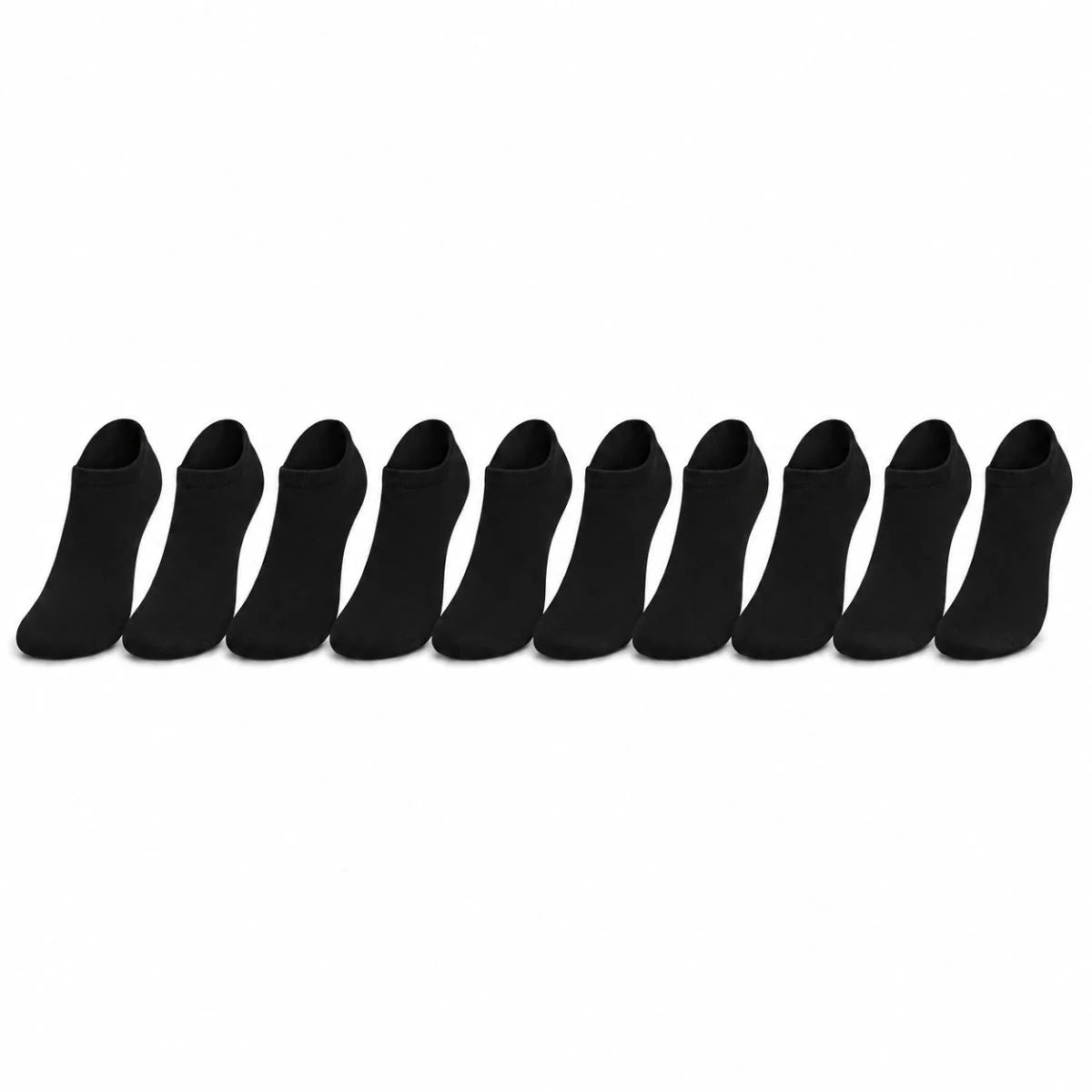 GAP 10-Pack Low Cut Socks - BLK - Black / 10 Pairs / OS