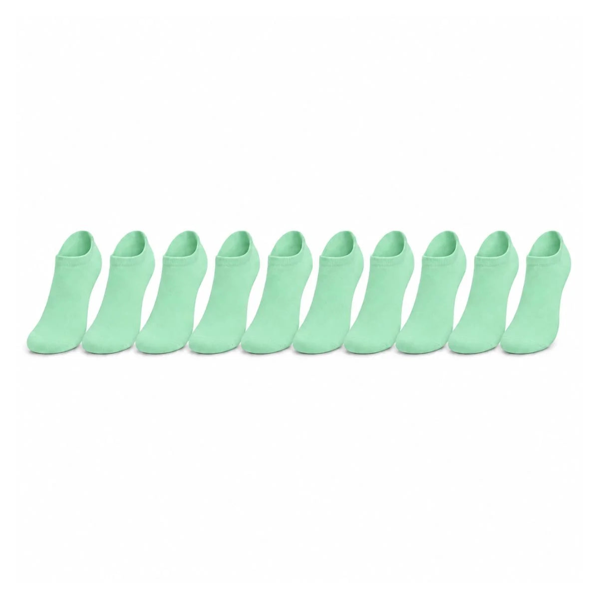 GAP 10-Pack Low Cut Socks - GRN - Green / 10 Pairs / OS