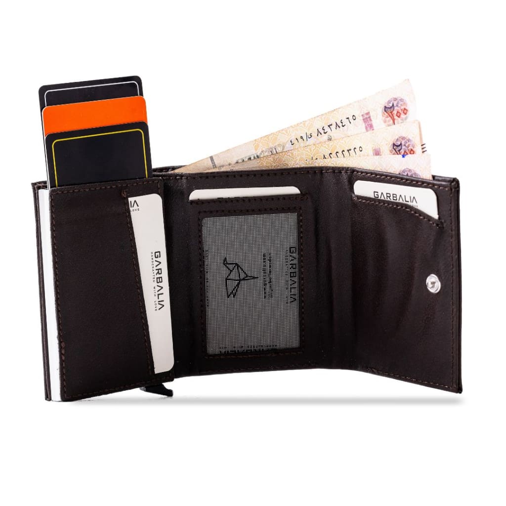 Garbalia Donetsk Automatic Mechanism Card Holder Wallet - Accessories