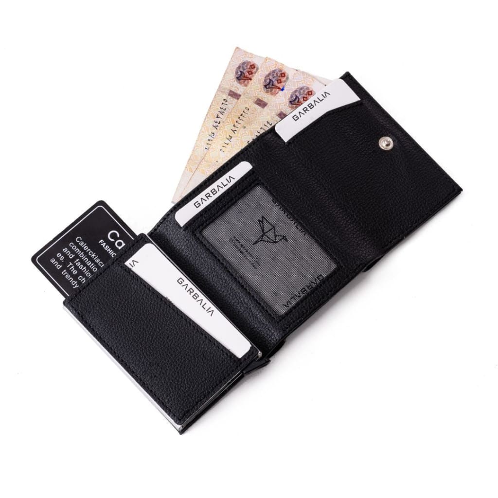 Garbalia Donetsk Automatic Mechanism Card Holder Wallet - Accessories