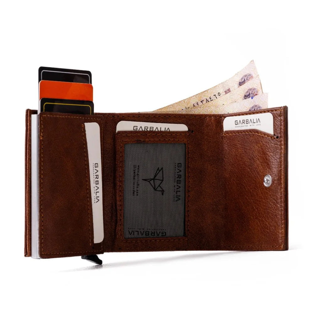 Garbalia Donetsk Automatic Mechanism Card Holder Wallet - Accessories