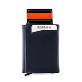 Garbalia Donetsk Automatic Mechanism Card Holder Wallet - Navy - Accessories