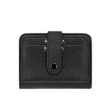 Garbalia Pedras Slim Design Unisex Card Holder Wallet - Black