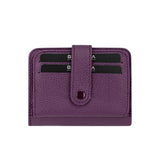 Garbalia Pedras Slim Design Unisex Card Holder Wallet - Purple