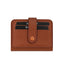 Garbalia Pedras Slim Design Unisex Card Holder Wallet - Tan