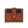 Garbalia Pedras Slim Design Unisex Card Holder Wallet - Tan