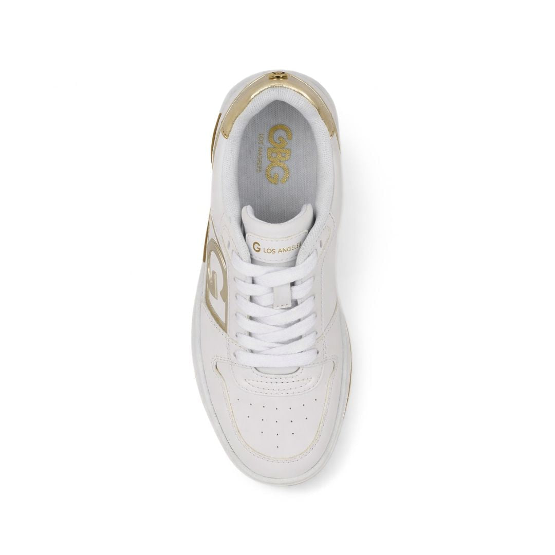 GBG Los Angeles Hotlin Sneakers Women - WHTGLD