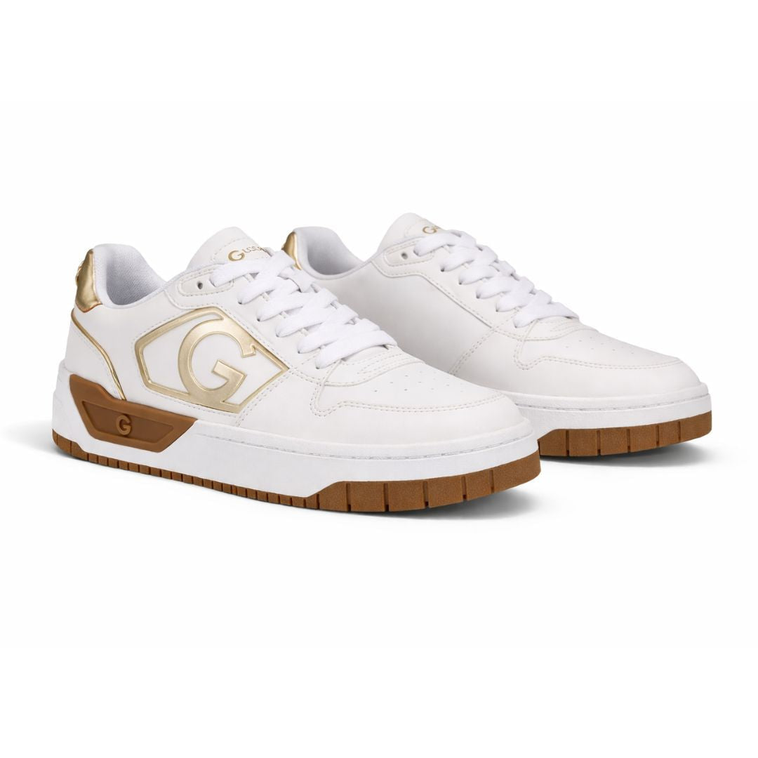 GBG Los Angeles Hotlin Sneakers Women - WHTGLD