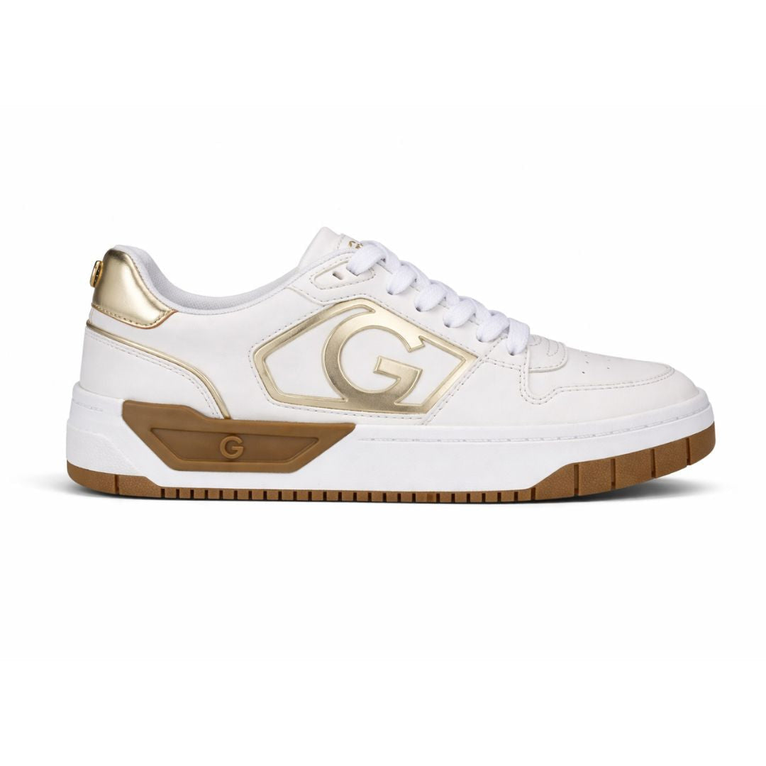 GBG Los Angeles Hotlin Sneakers Women - WHTGLD - White/ Gold / 35