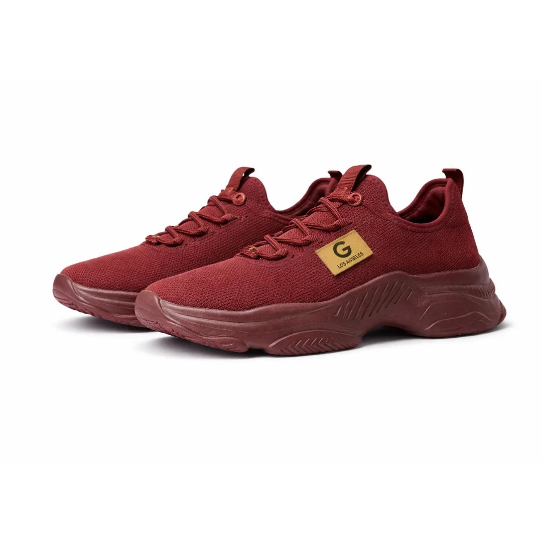 GBG Los Angeles Kensy Sneakers Women - MRN - Maroon / 36