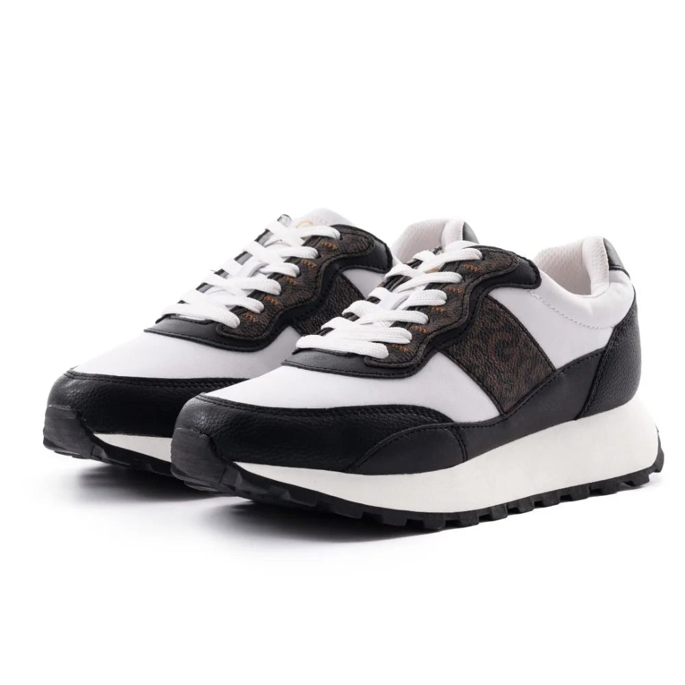 GBG Los Angeles Layton 3 Sneakers Women - WHTBLK