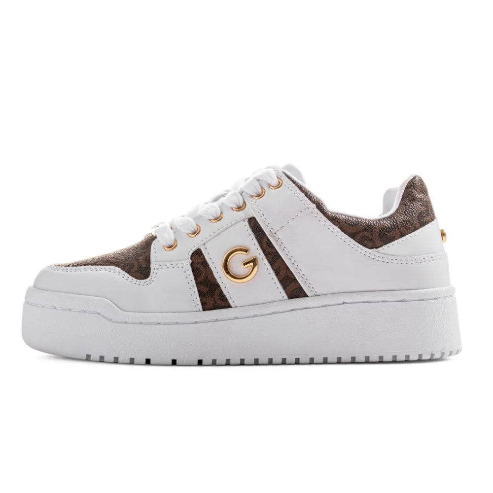 GBG Los Angeles Madisen Women - WHTBRN White/ Brown / 36 Shoes