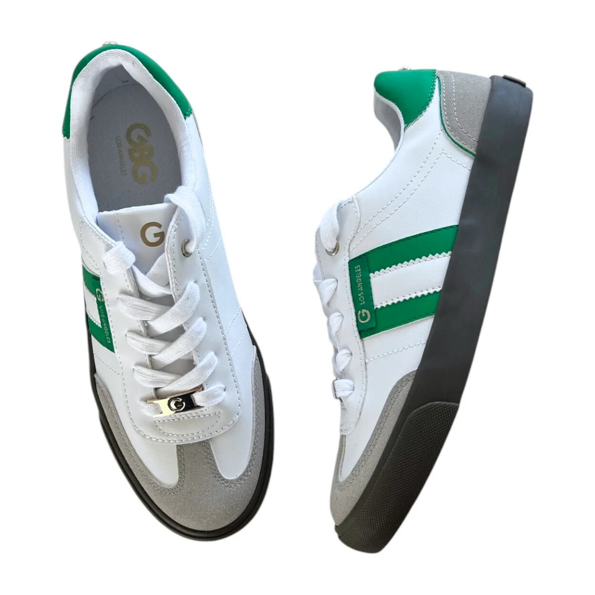 GBG Los Angeles OLIMPIA Women’s Sneakers-WHT