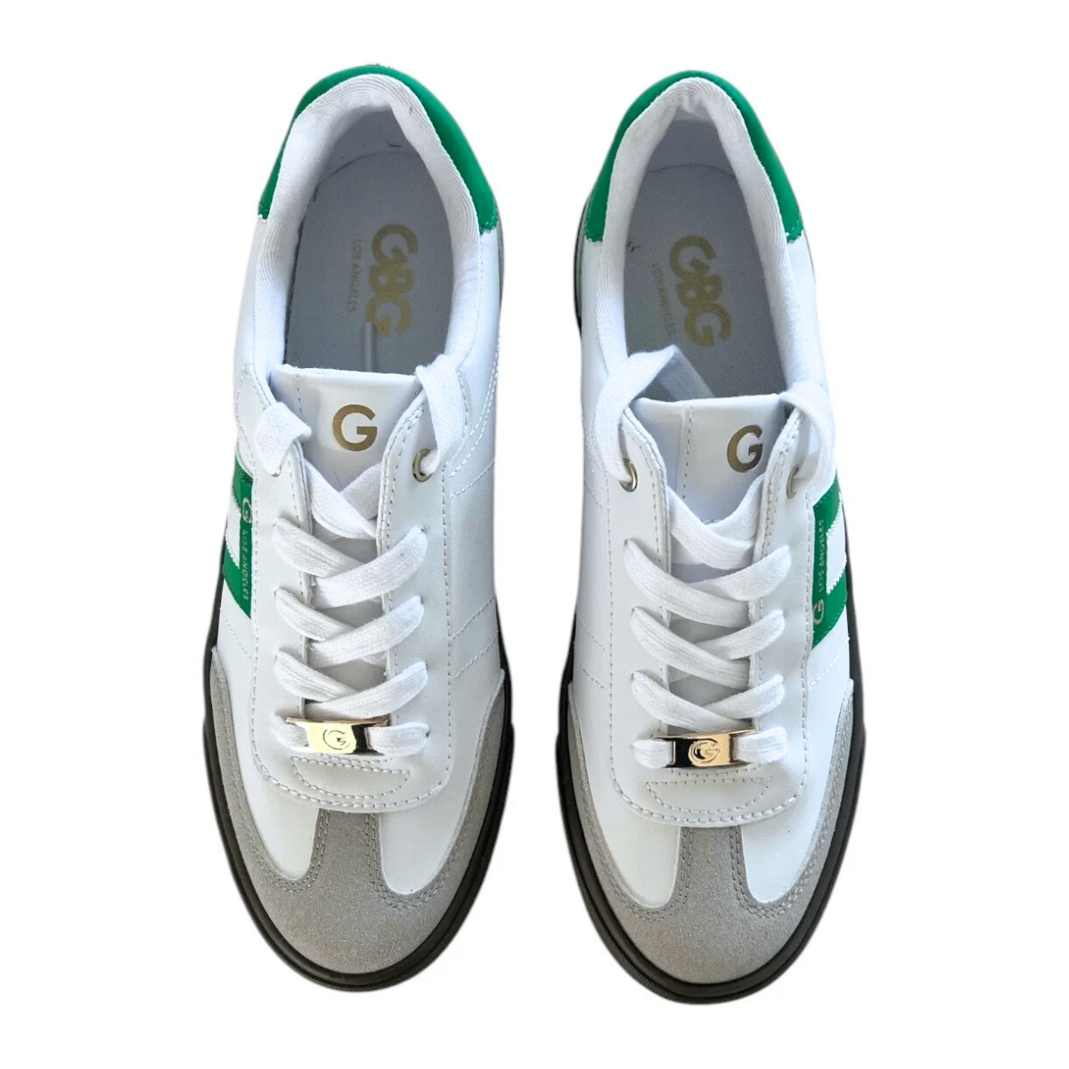 GBG Los Angeles OLIMPIA Women’s Sneakers-WHT