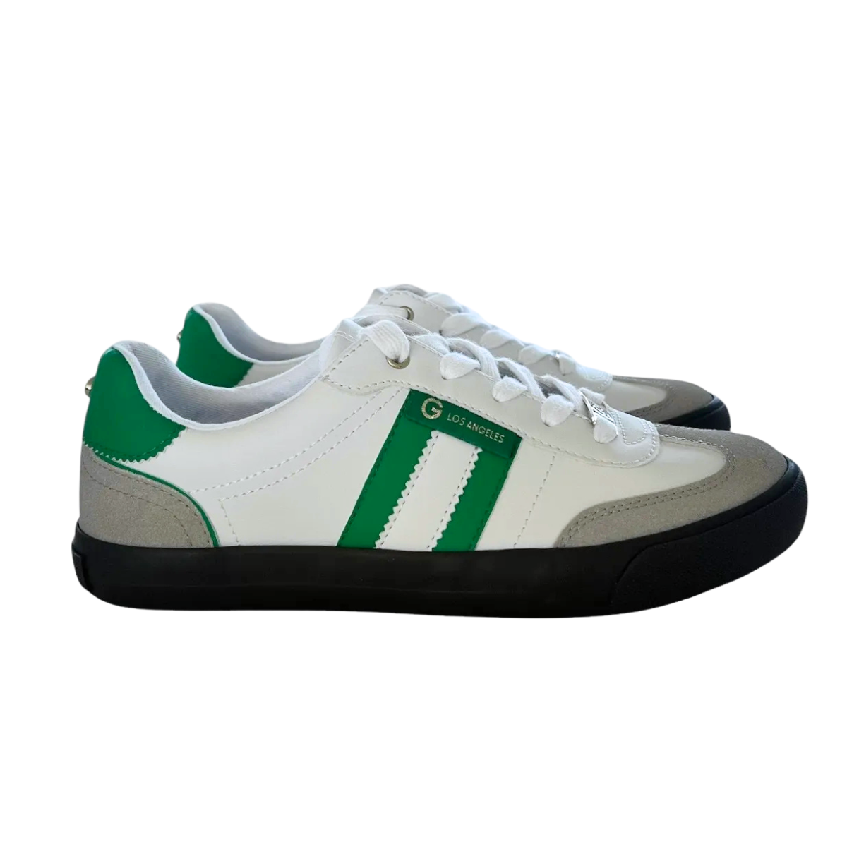 GBG Los Angeles OLIMPIA Women’s Sneakers-WHT - White / 36.5