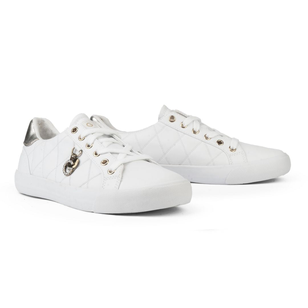 GBG Los Angeles Ordonna Sneakers Women - WHTSLV