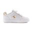 GBG Los Angeles PREPP Women’s Tennis Shoes - WHTGLD - White/Gold / 35.5