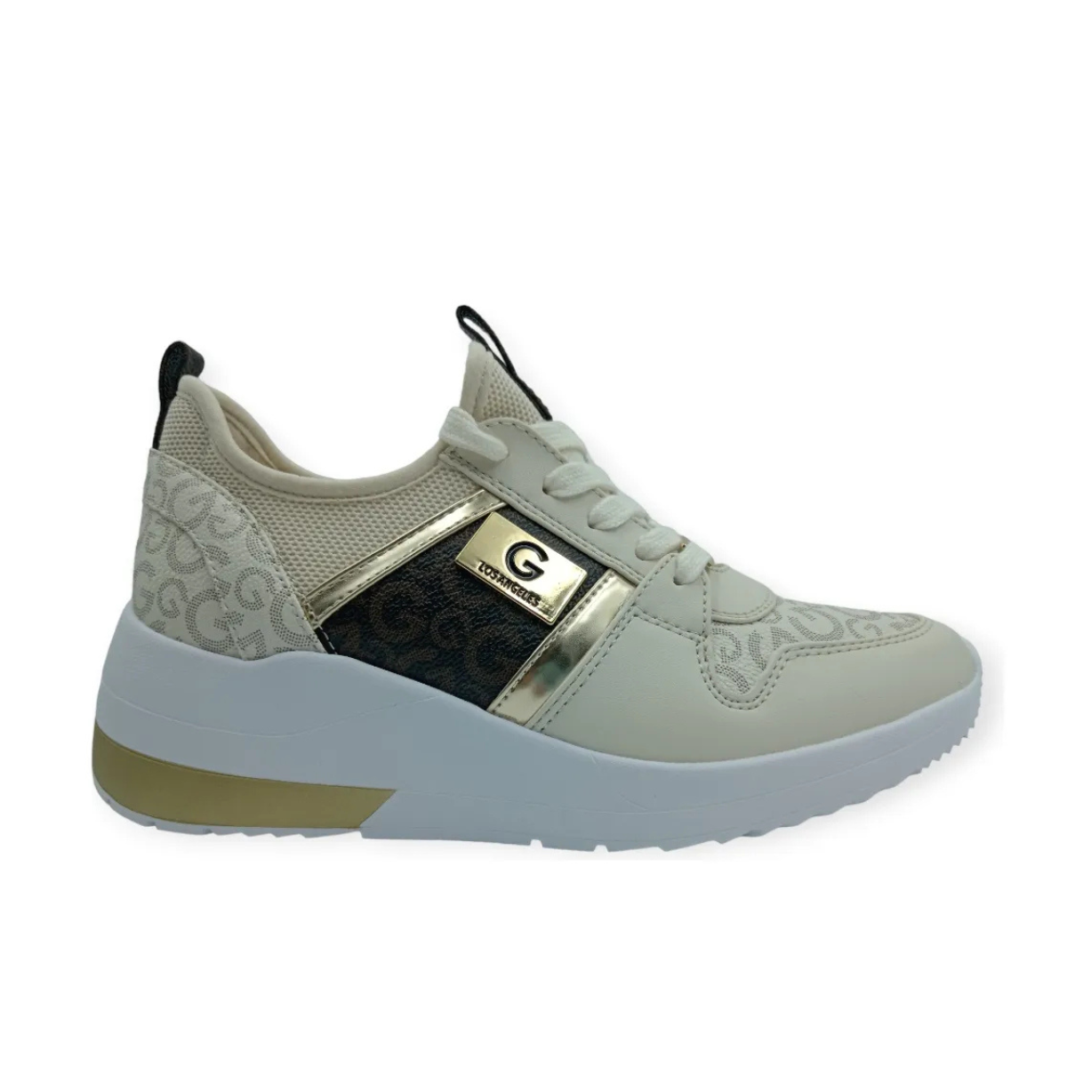 GBG Los Angeles Vercent2-C Sneaker-BEG BRN - Beige Brown / 36.5